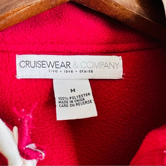 Cruisewear and company Alaska whale tail zipper fleece jacket - Picture 2 of 8